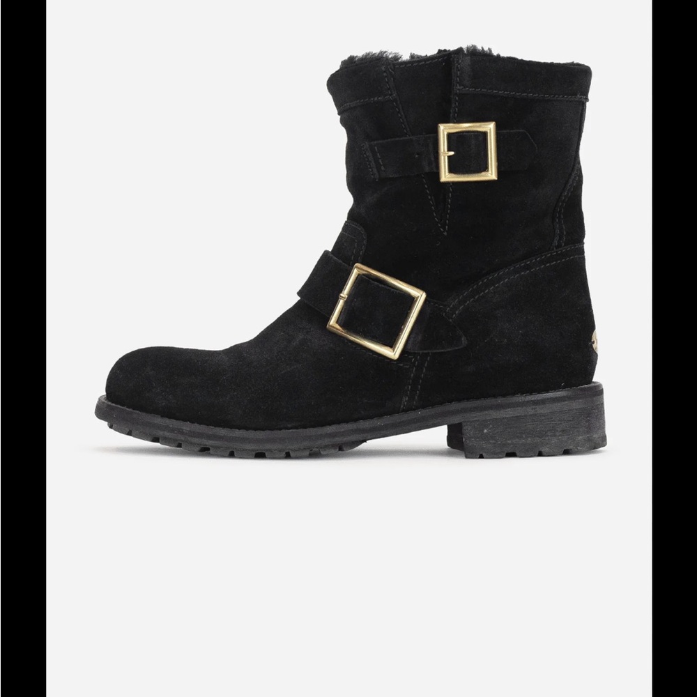 Jimmy Choo Shearling Lined Winter Boots